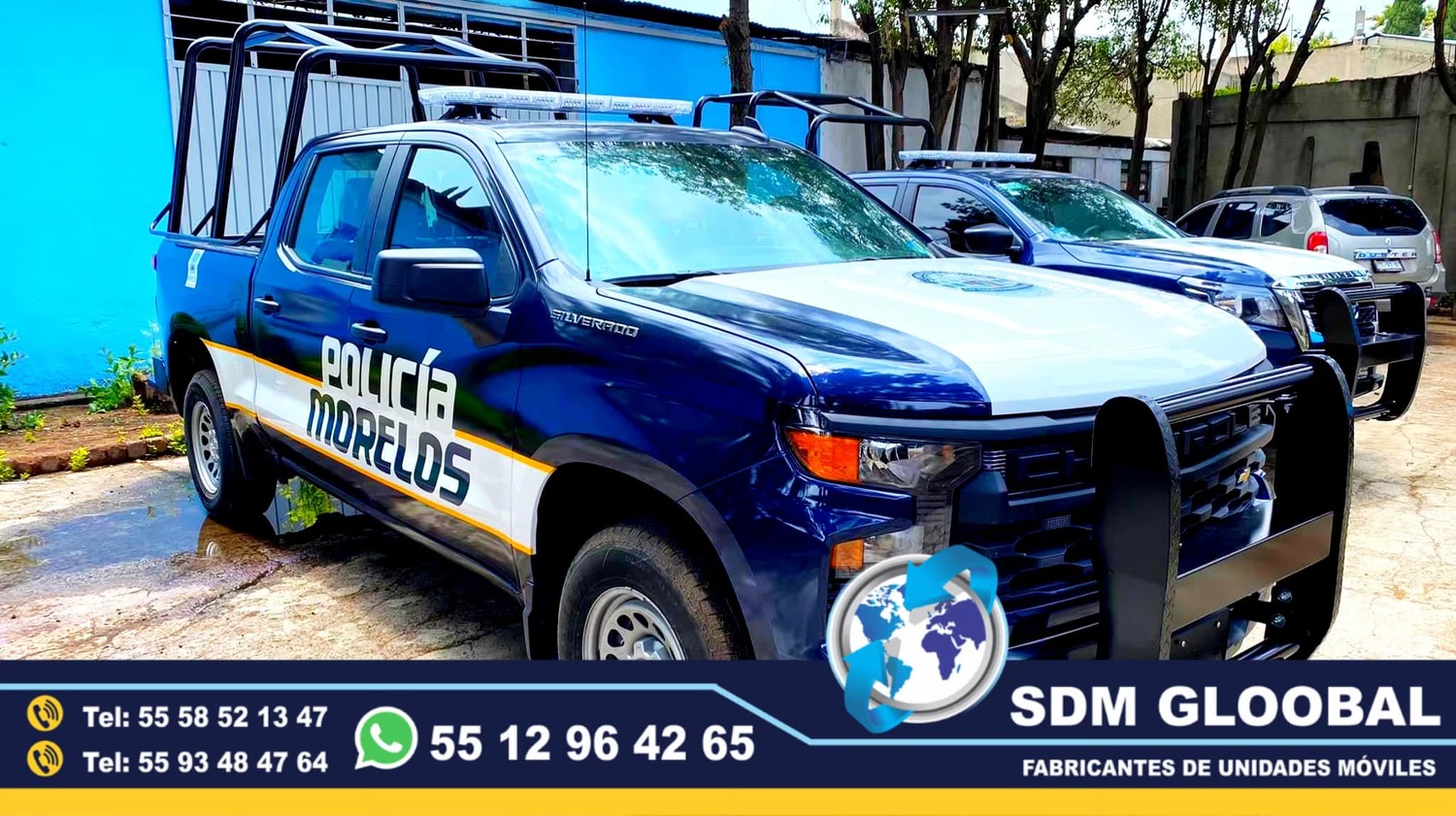 Equipamiento  de Patrullas Nuevas totalmente Equipadas en Mexico
