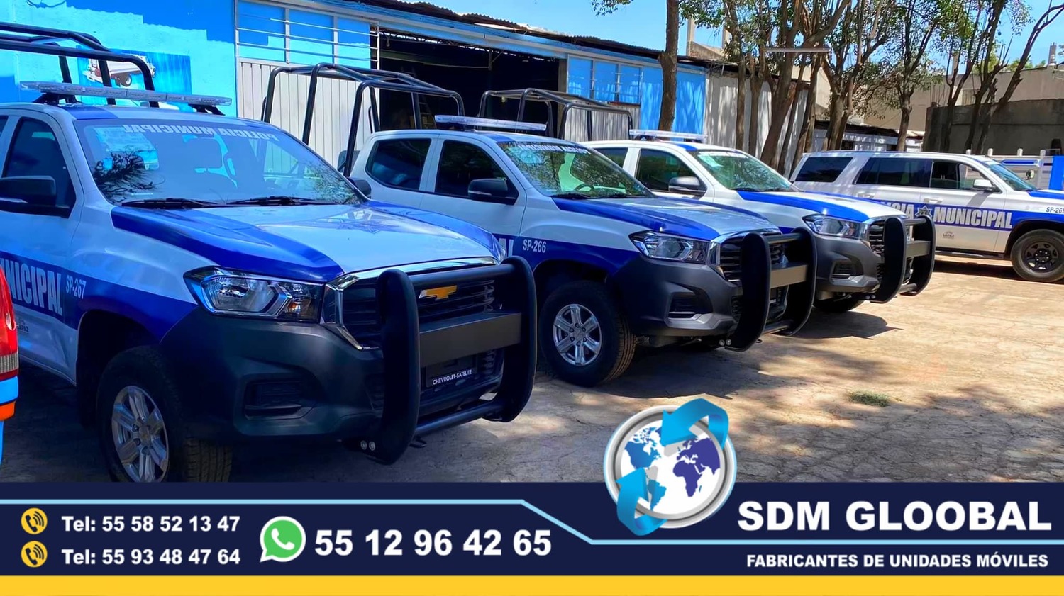 Equipamiento  de Patrullas Nuevas totalmente Equipadas en Mexico