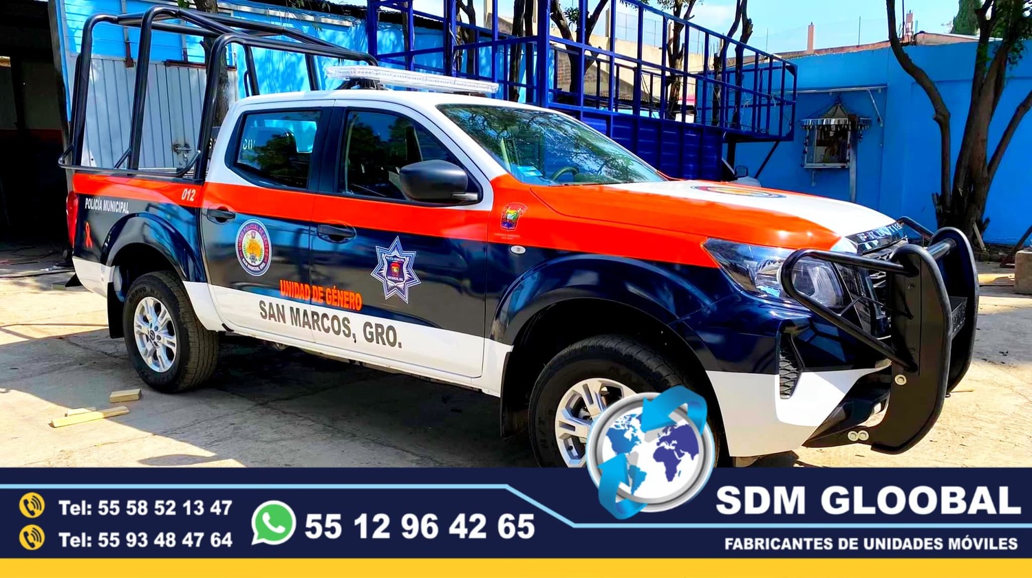 Equipamiento  de Patrullas Nuevas totalmente Equipadas en Mexico