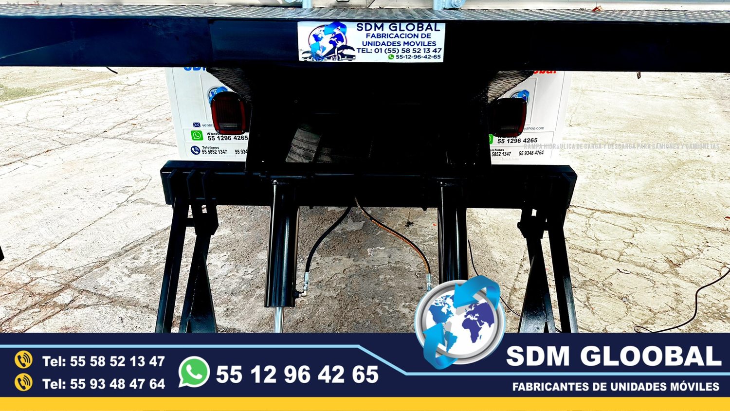 Fabricantes de Rampas Hidraulicas para camioneta y camion de carga