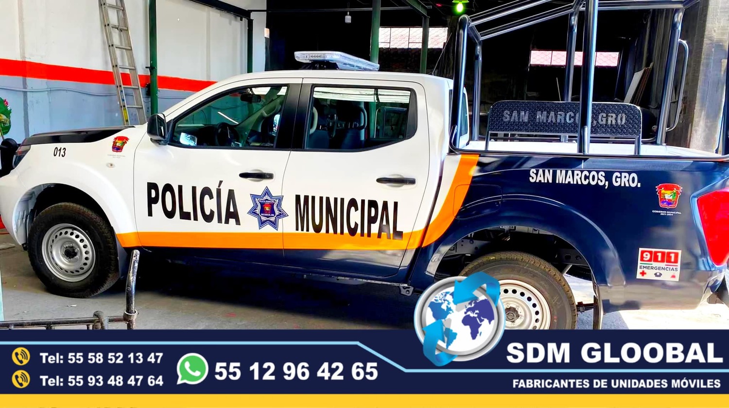 Equipamiento  de Patrullas Nuevas totalmente Equipadas en Mexico