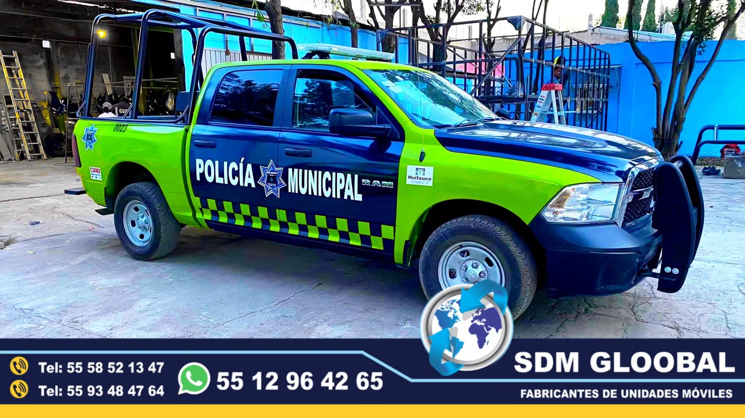 Equipamiento  de Patrullas Nuevas totalmente Equipadas en Mexico