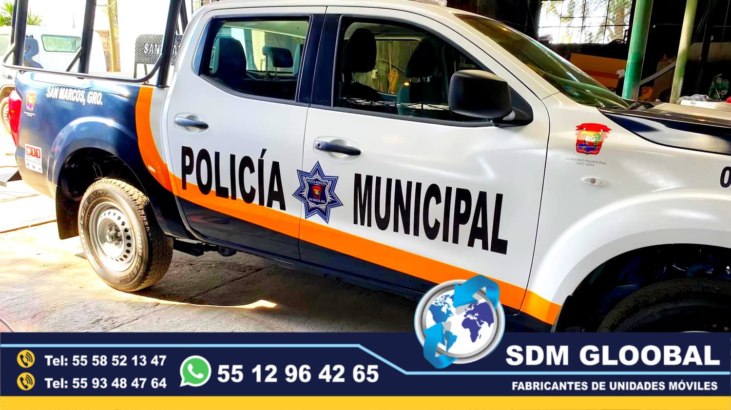 Equipamiento  de Patrullas Nuevas totalmente Equipadas en Mexico