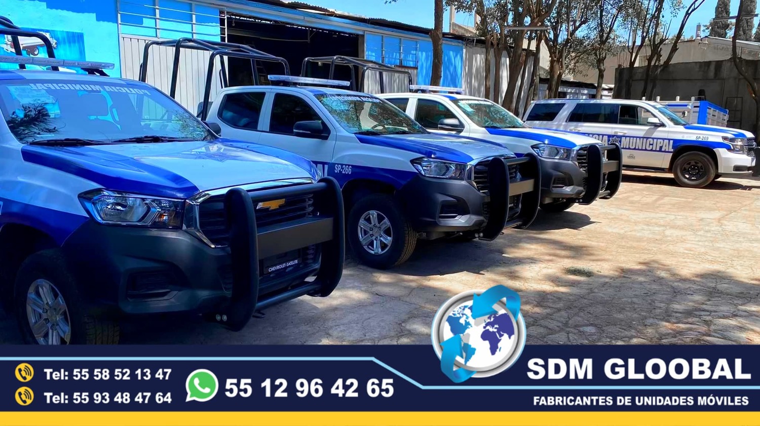 Equipamiento  de Patrullas Nuevas totalmente Equipadas en Mexico