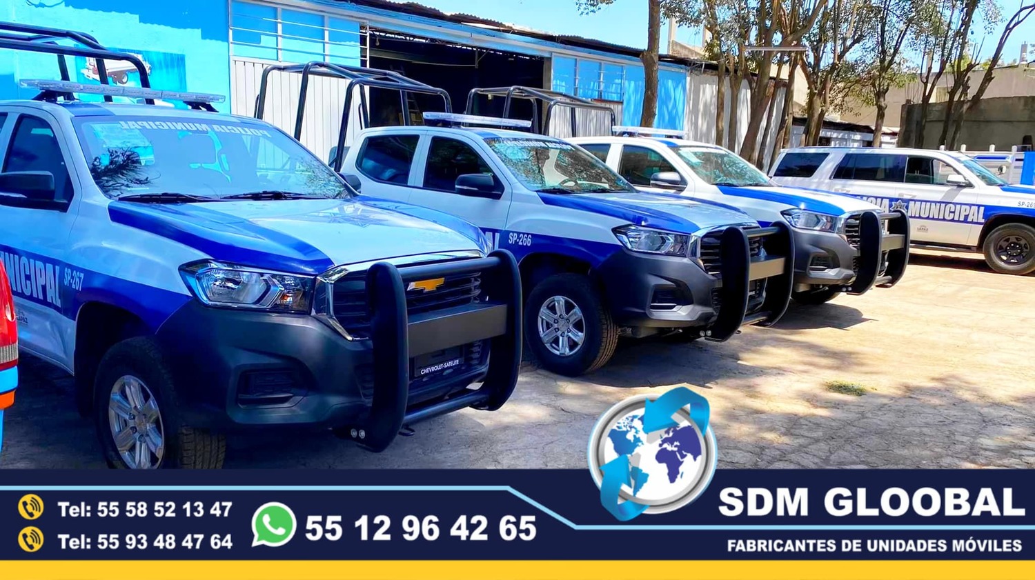 Equipamiento  de Patrullas Nuevas totalmente Equipadas en Mexico