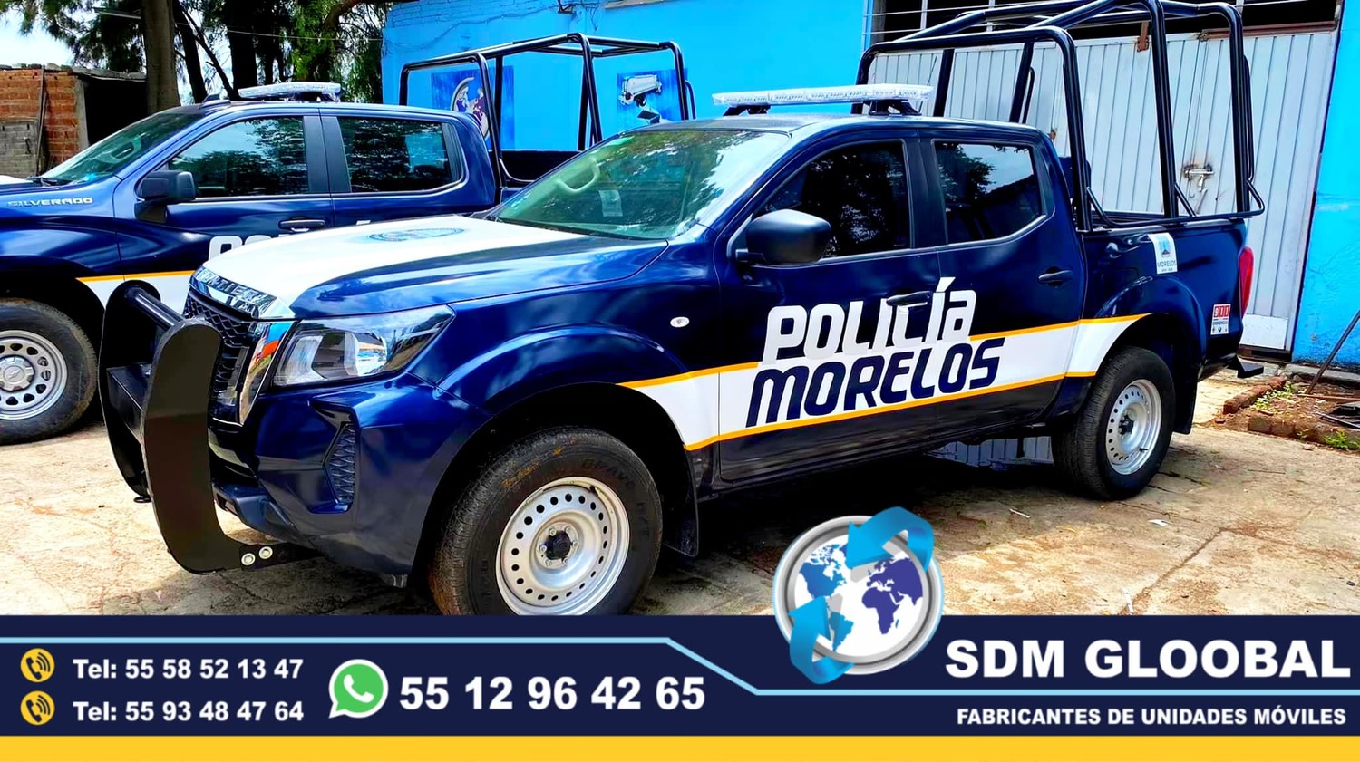 Equipamiento  de Patrullas Nuevas totalmente Equipadas en Mexico