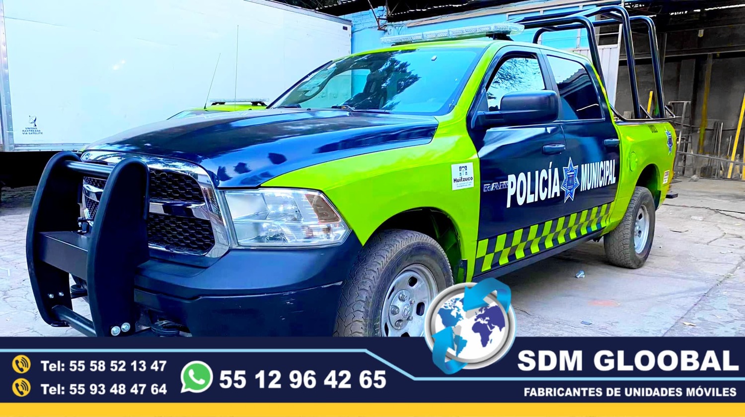 Equipamiento  de Patrullas Nuevas totalmente Equipadas en Mexico