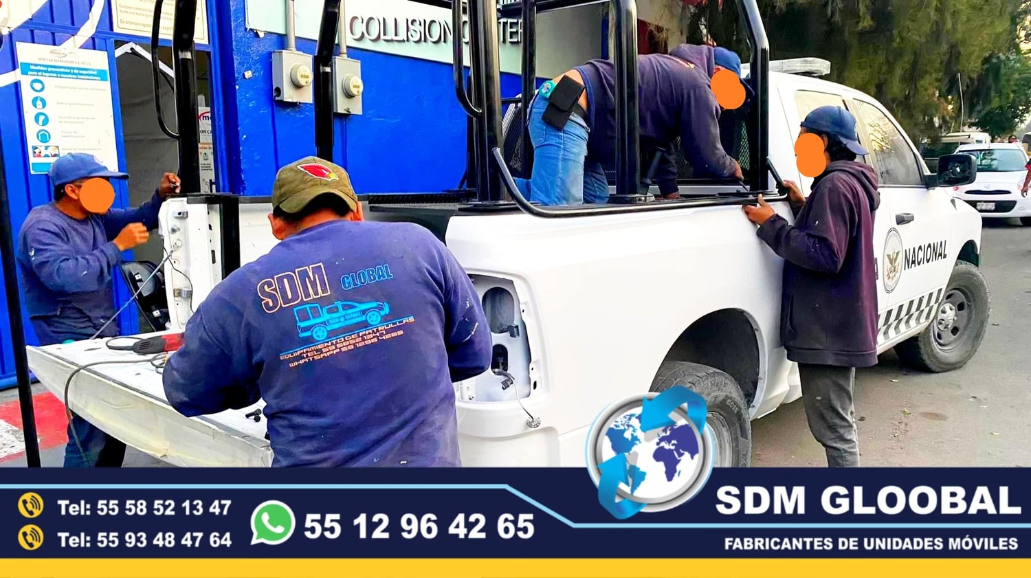 Equipamiento  de Patrullas Nuevas totalmente Equipadas en Mexico