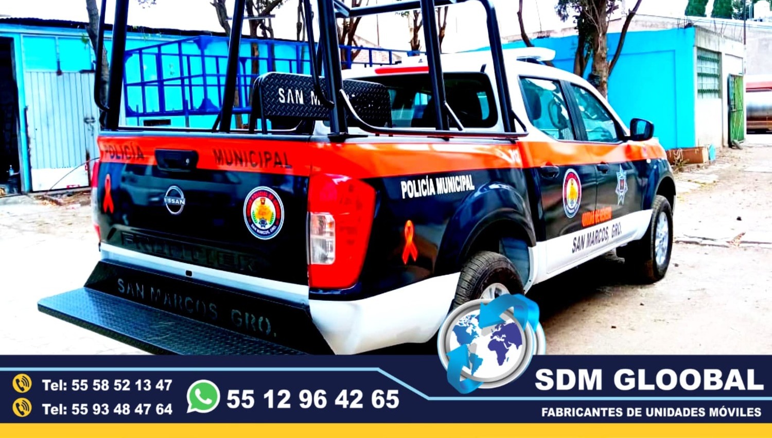 Fabricantes y venta de Defensa trasera tipo escalon para Patrullas