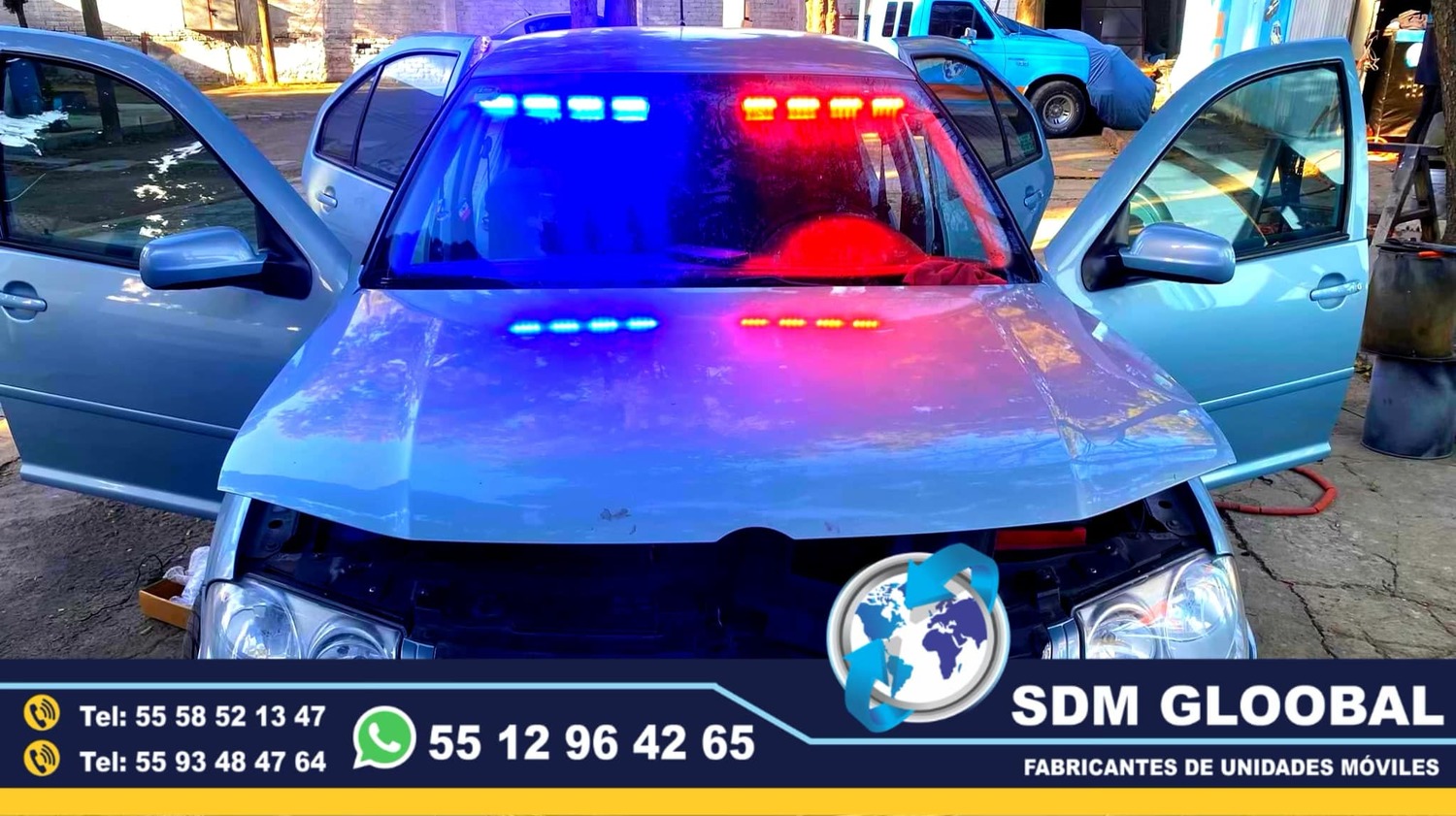 Equipamiento  de Patrullas Nuevas totalmente Equipadas en Mexico