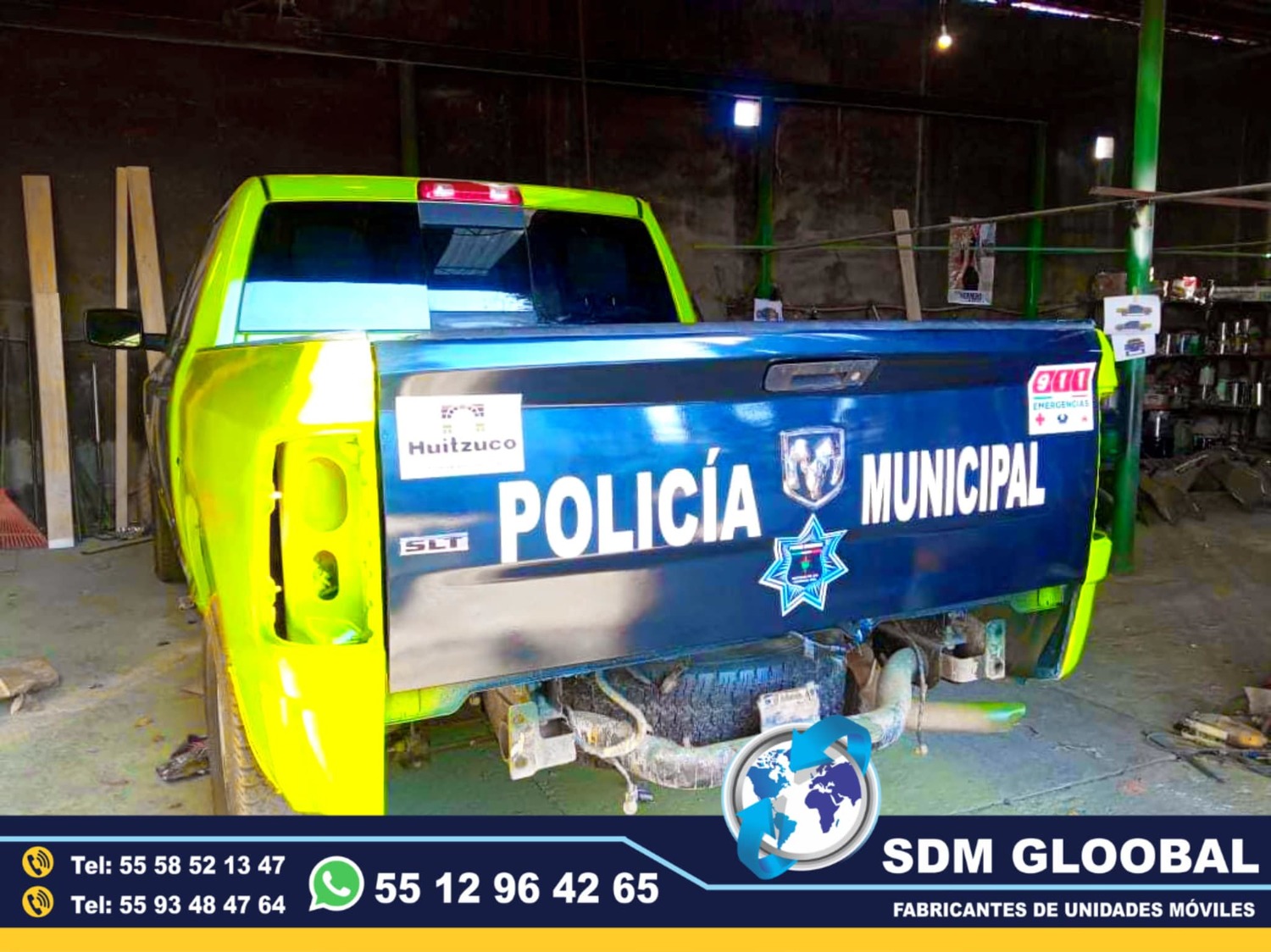 Equipamiento  de Patrullas Nuevas totalmente Equipadas en Mexico