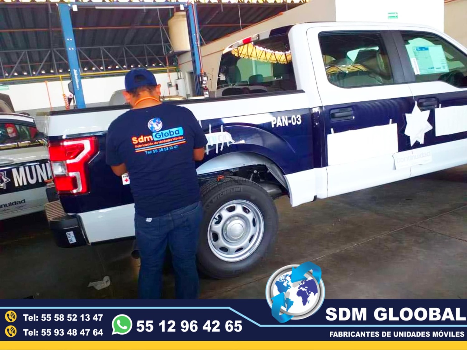 Equipamiento  de Patrullas Nuevas totalmente Equipadas en Mexico