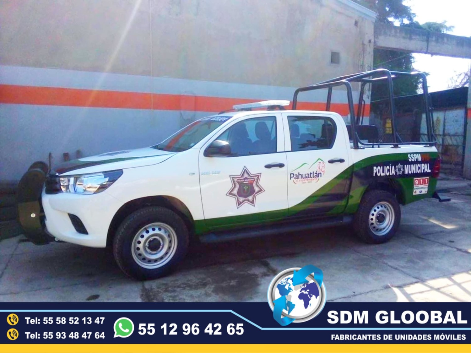 Equipamiento  de Patrullas Nuevas totalmente Equipadas en Mexico