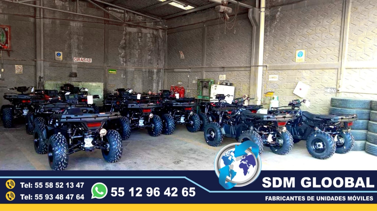 Equipamiento de MotoPatrullas Nuevas totalmente Equipadas 