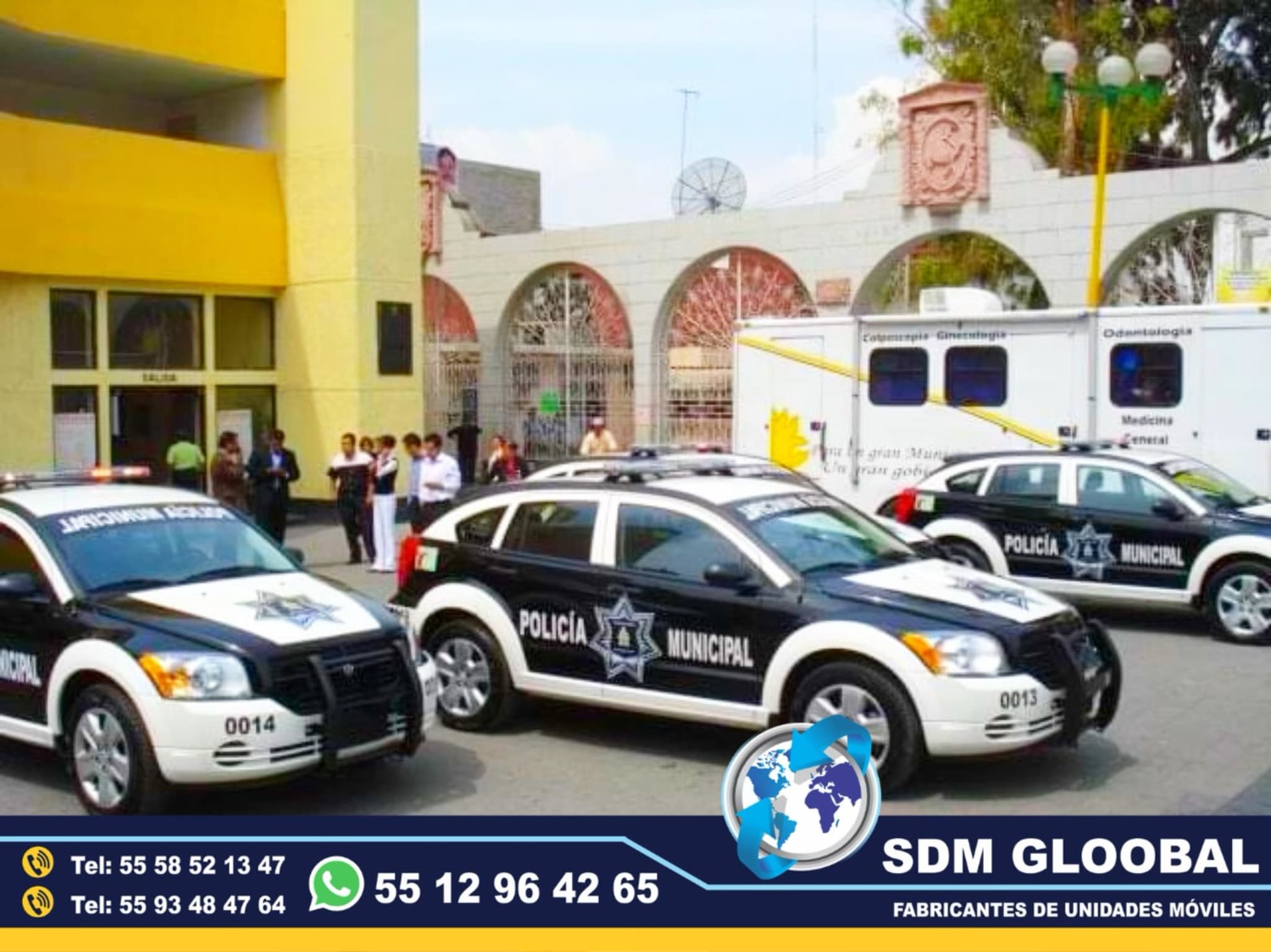Equipamiento  de Patrullas Nuevas totalmente Equipadas en Mexico