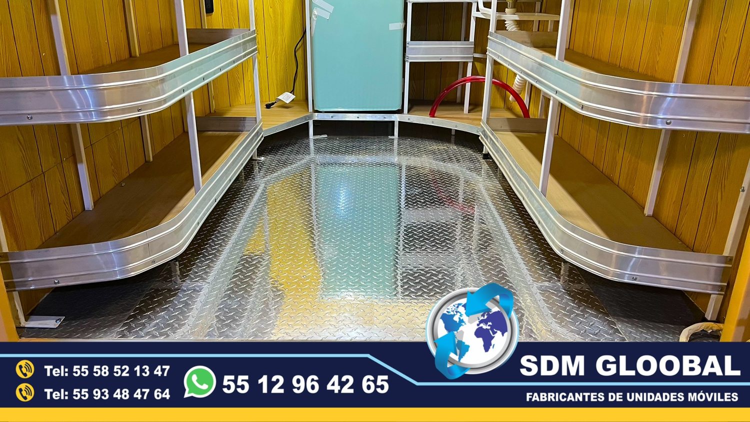 Equipamiento de Unidades Medicas Moviles Especiales en Mexico 