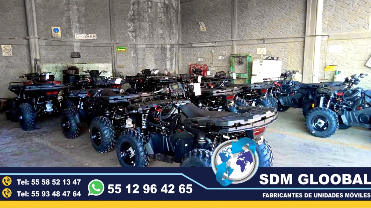 Equipamiento de MotoPatrullas Nuevas totalmente Equipadas 