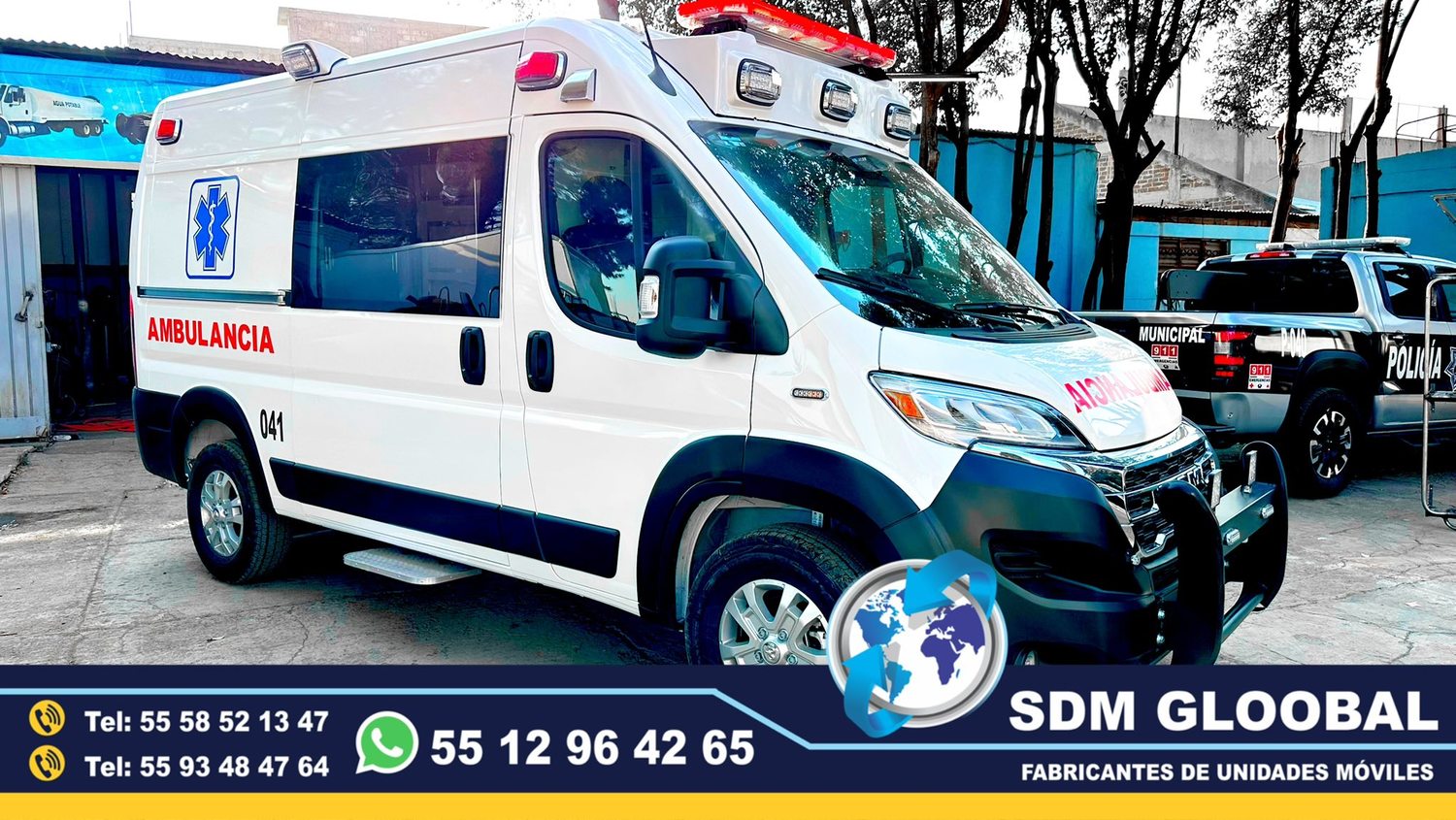 Fabricantes de Ambulancias de Traslado Tipo 1, Tipo 2 en Mexico 