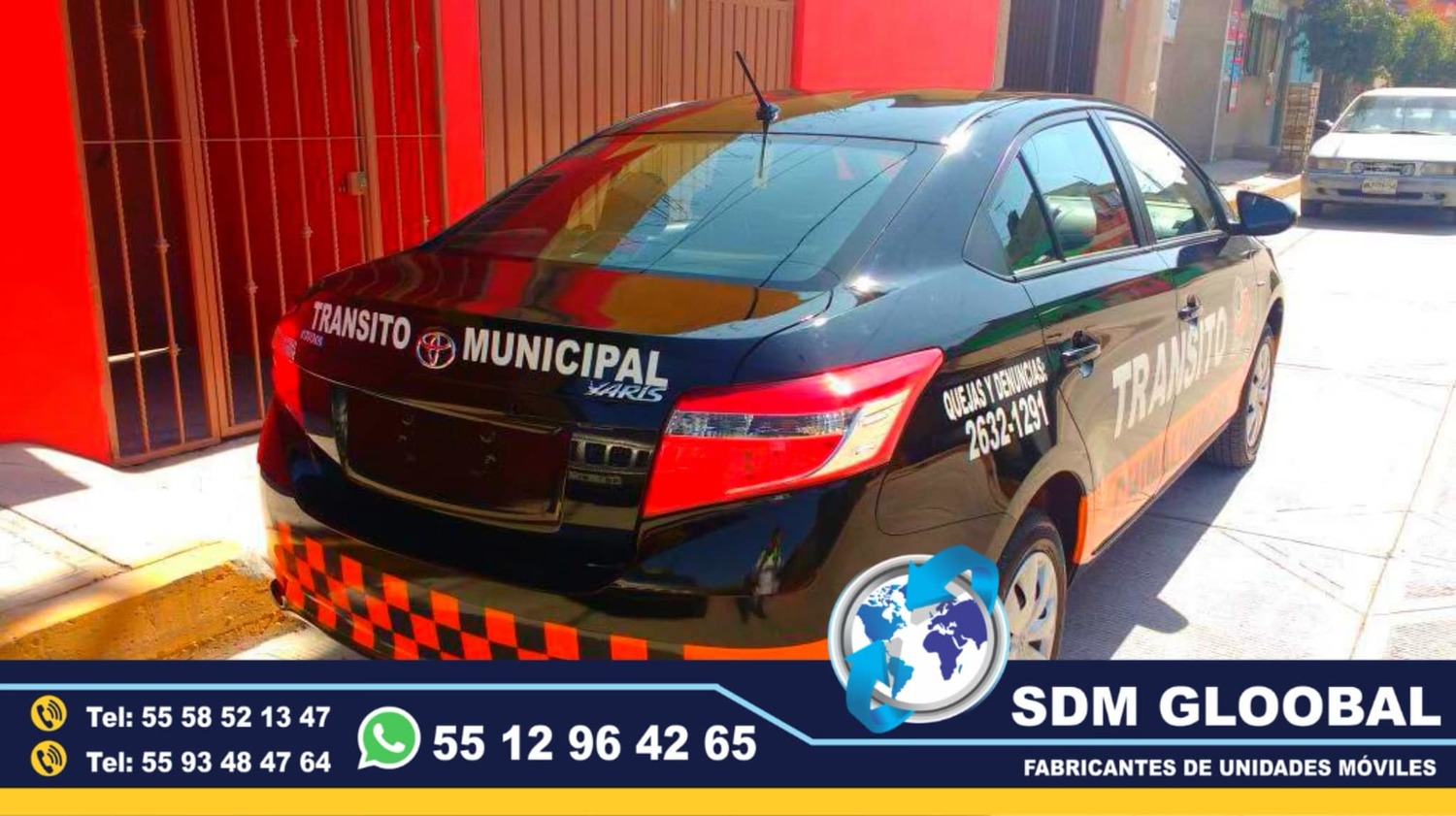 Equipamiento  de Patrullas Nuevas totalmente Equipadas en Mexico