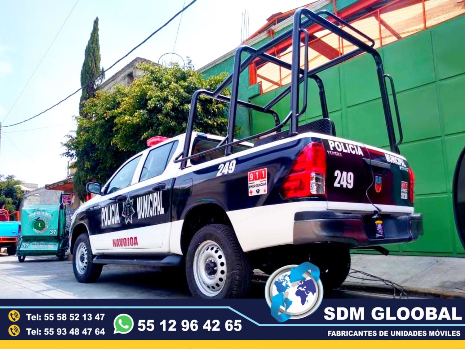 Equipamiento  de Patrullas Nuevas totalmente Equipadas en Mexico
