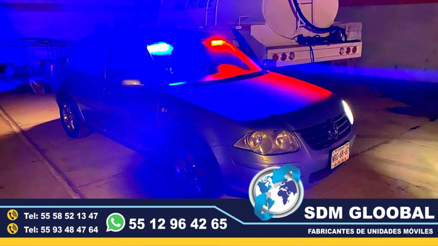 Equipamiento  de Patrullas Nuevas totalmente Equipadas en Mexico