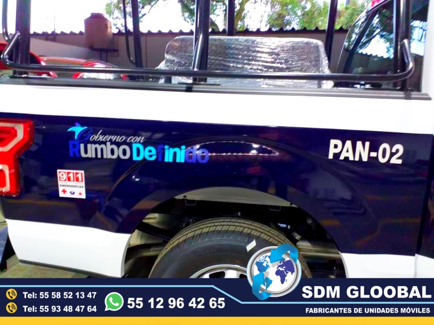 Equipamiento  de Patrullas Nuevas totalmente Equipadas en Mexico
