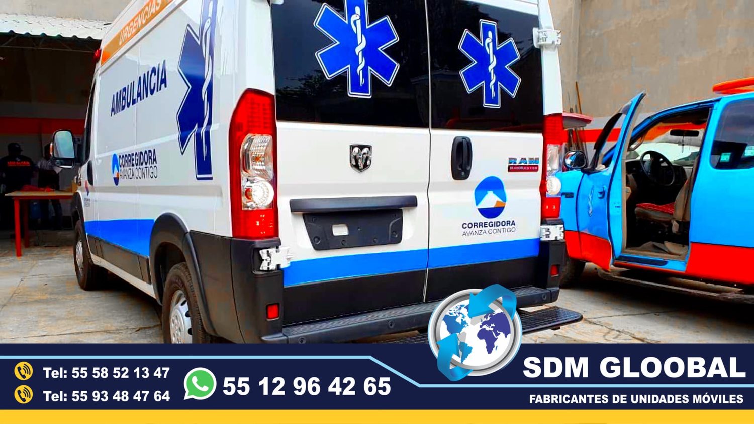 Conversion de Ambulancias de traslado de reos y delincuentes