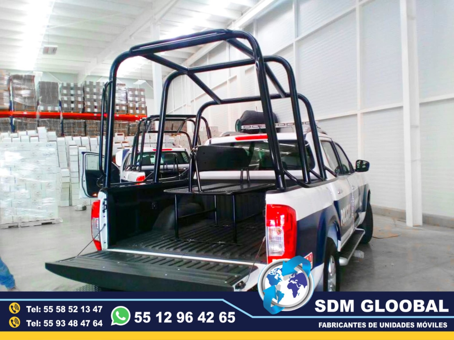 Equipamiento  de Patrullas Nuevas totalmente Equipadas en Mexico