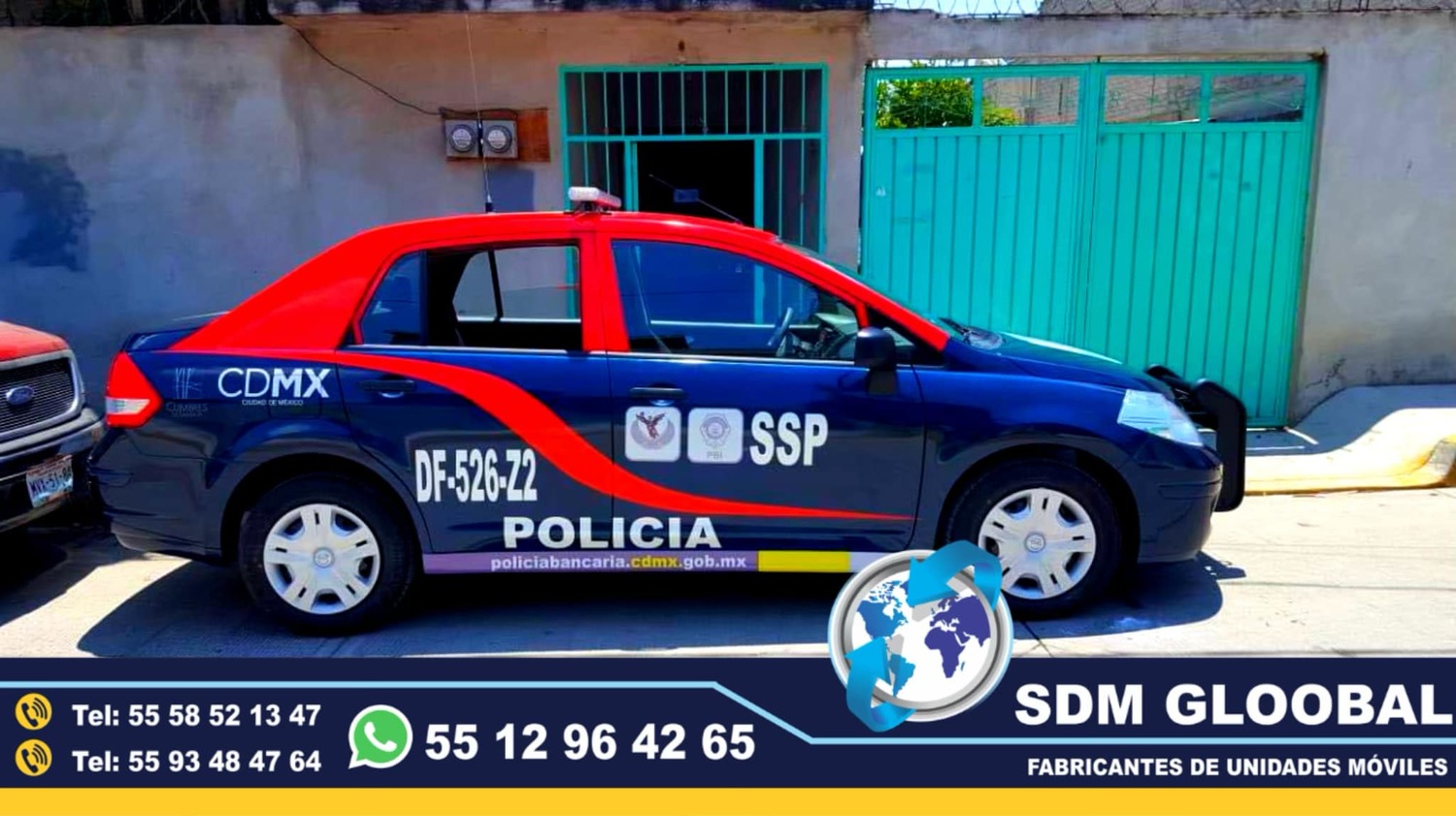 Equipamiento  de Patrullas Nuevas totalmente Equipadas en Mexico