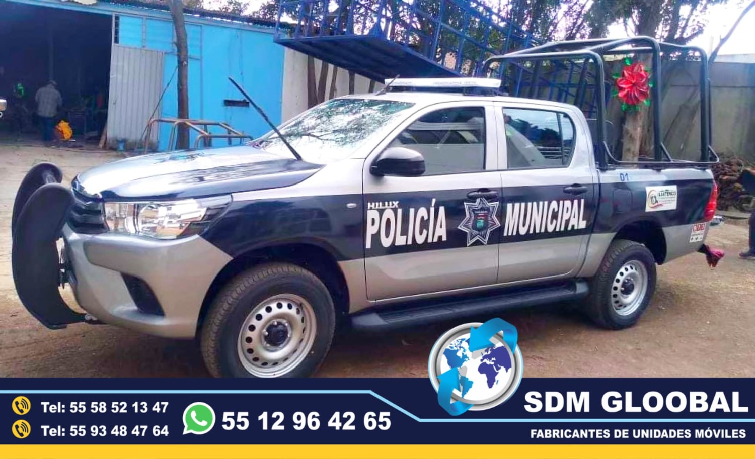 Equipamiento  de Patrullas Nuevas totalmente Equipadas en Mexico