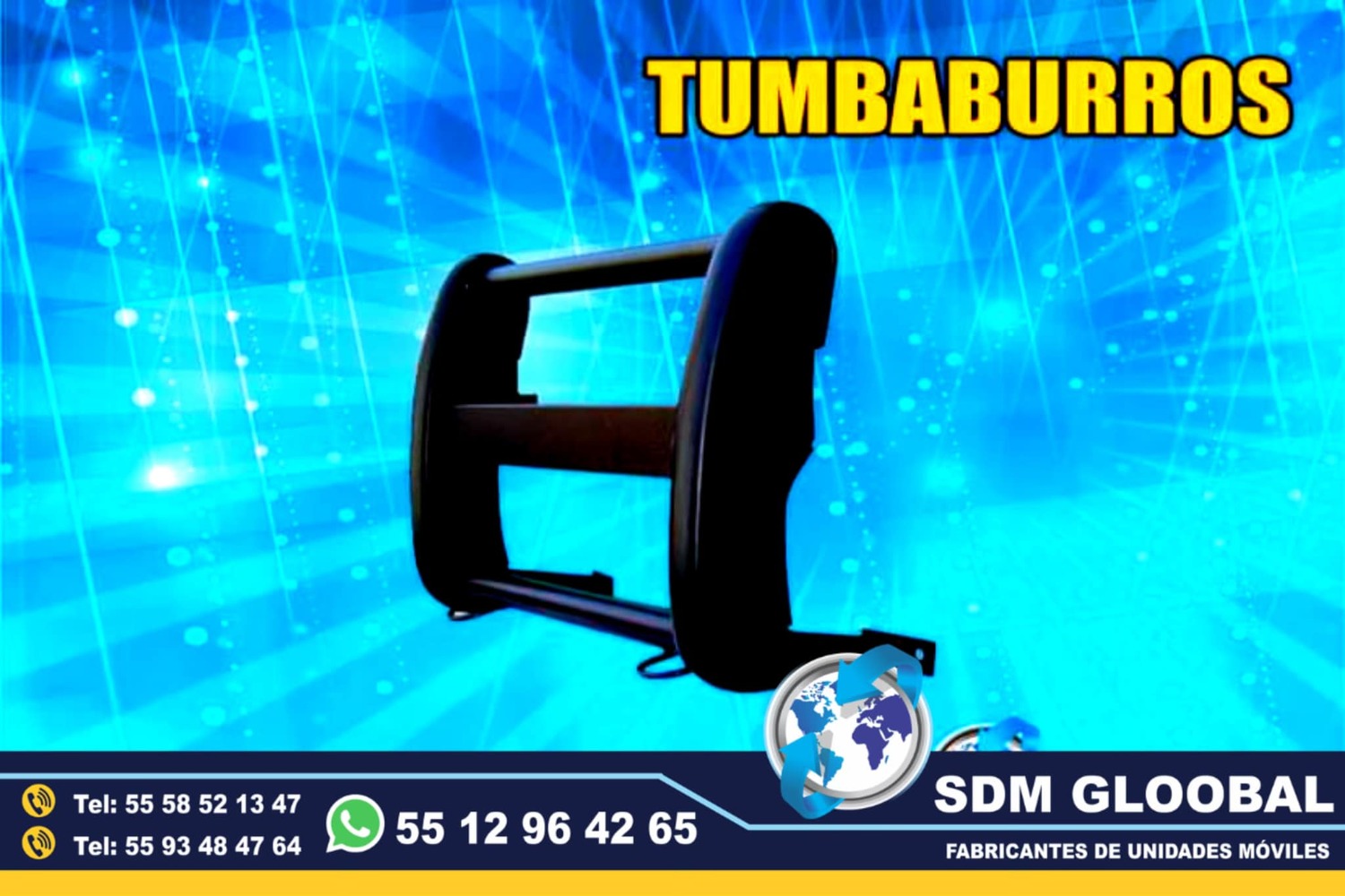 Fabricacion y venta de tumbaburros para patrullas pick up camioneta 