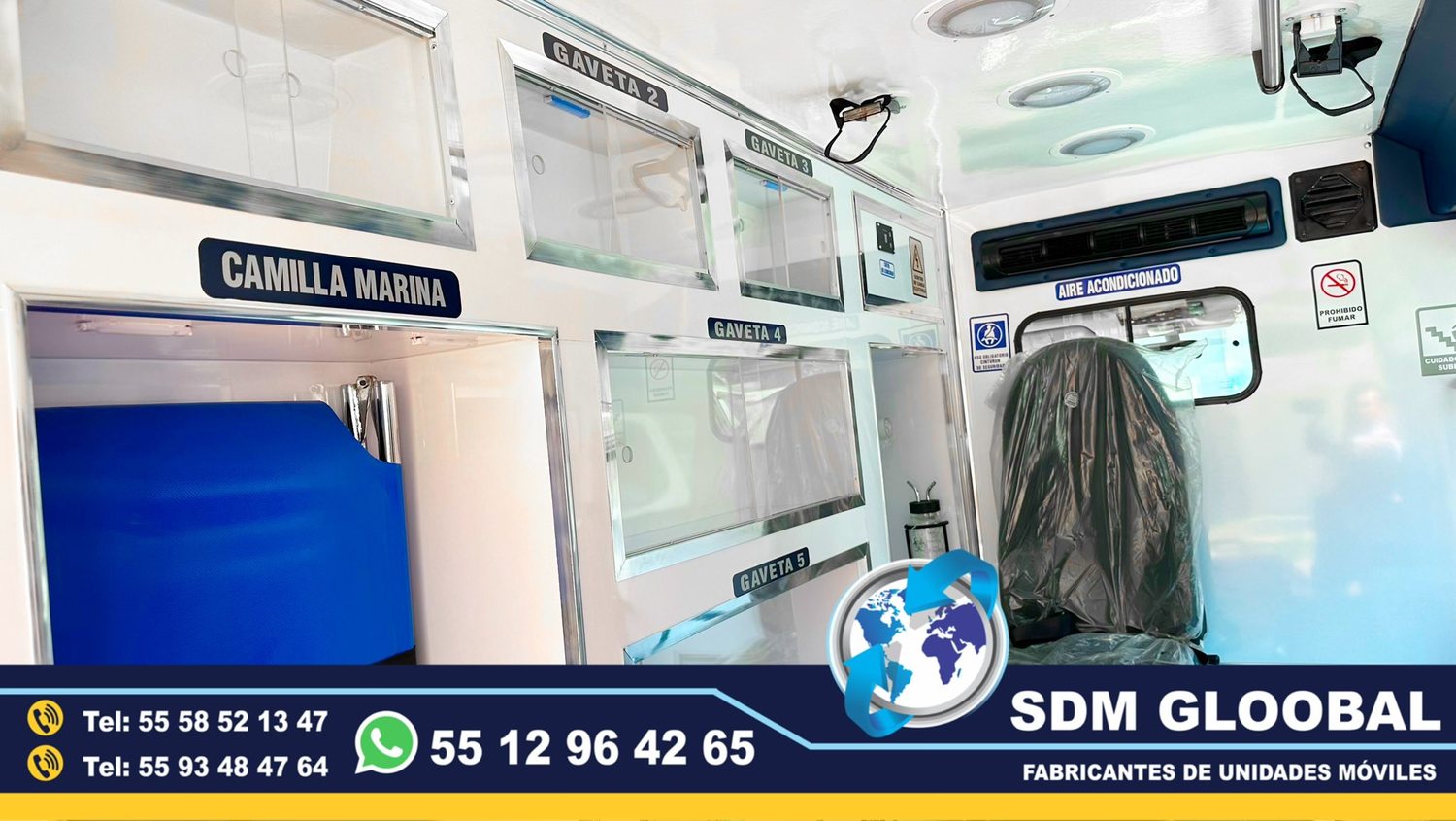 Fabricantes de Ambulancias de Traslado Tipo 1, Tipo 2 en Mexico 