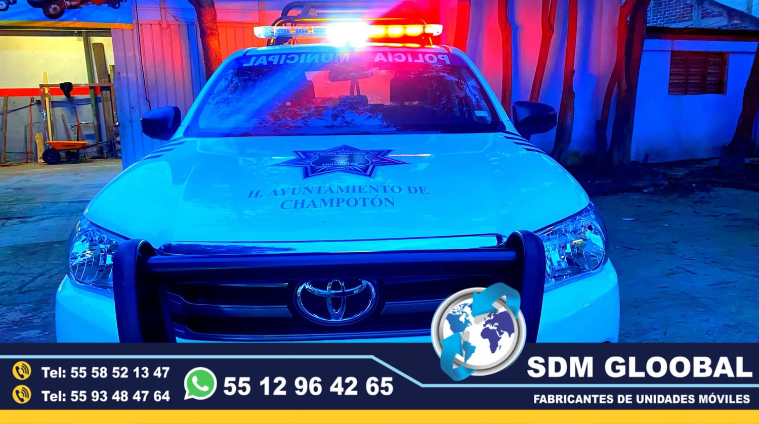 Equipamiento de Patrullas Pick Up Fabricantes  Conversion y Venta