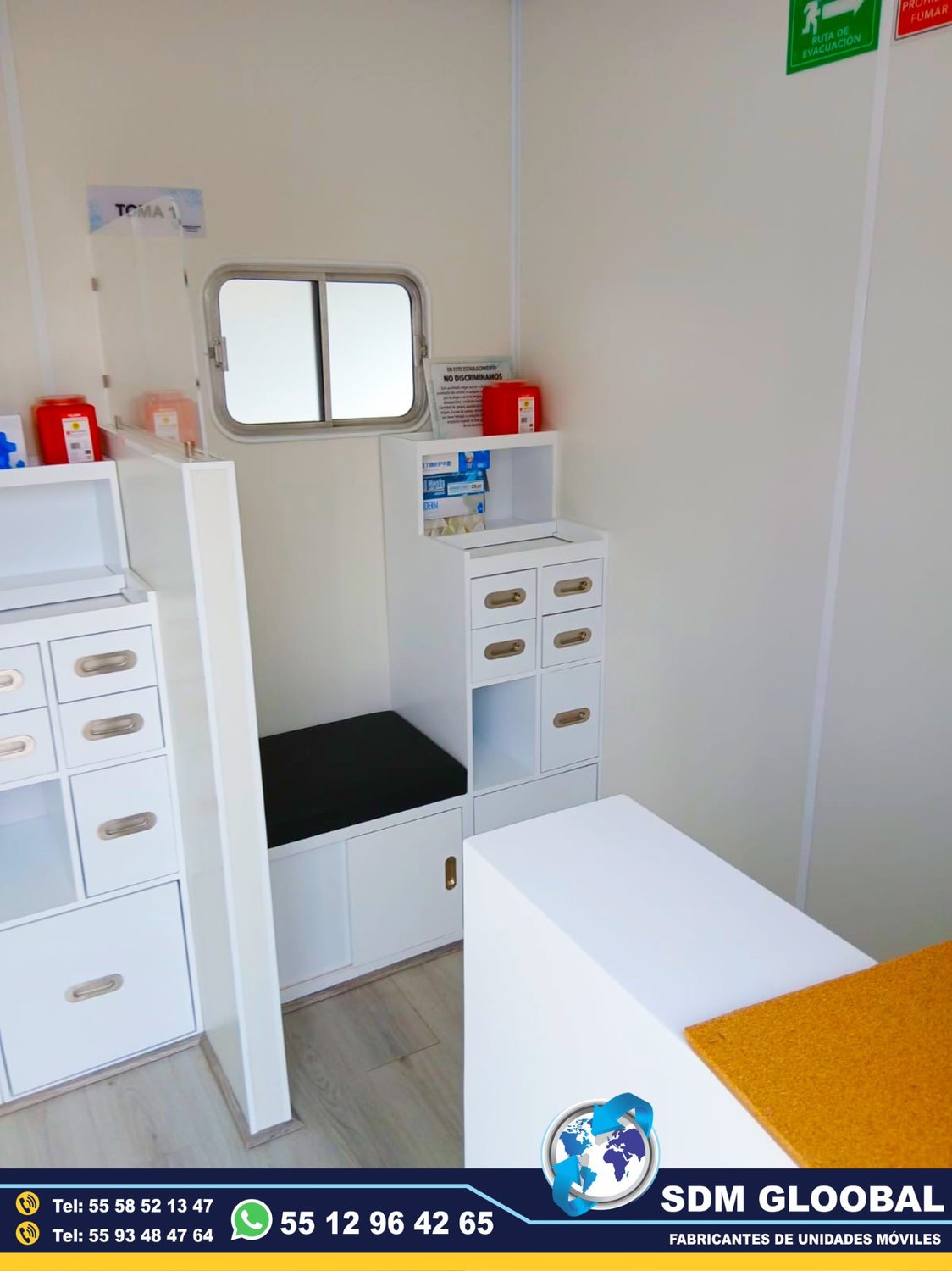 Equipamiento de Unidades Medicas Moviles Especiales en Mexico 