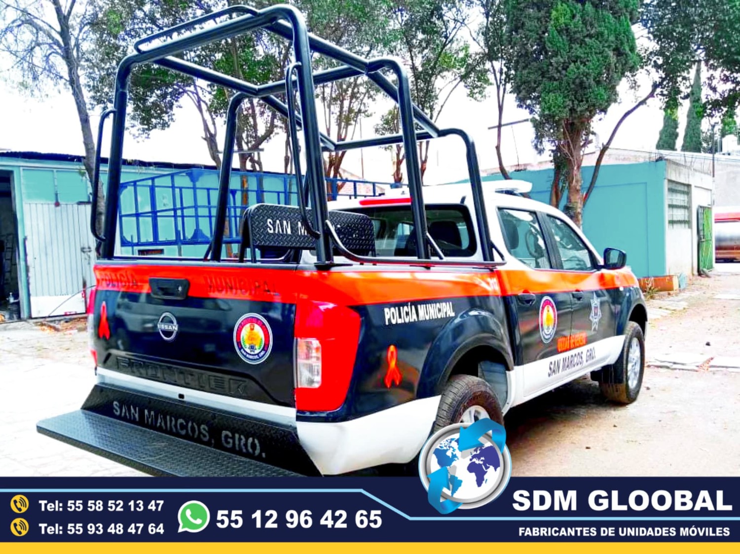 Equipamiento  de Patrullas Nuevas totalmente Equipadas en Mexico