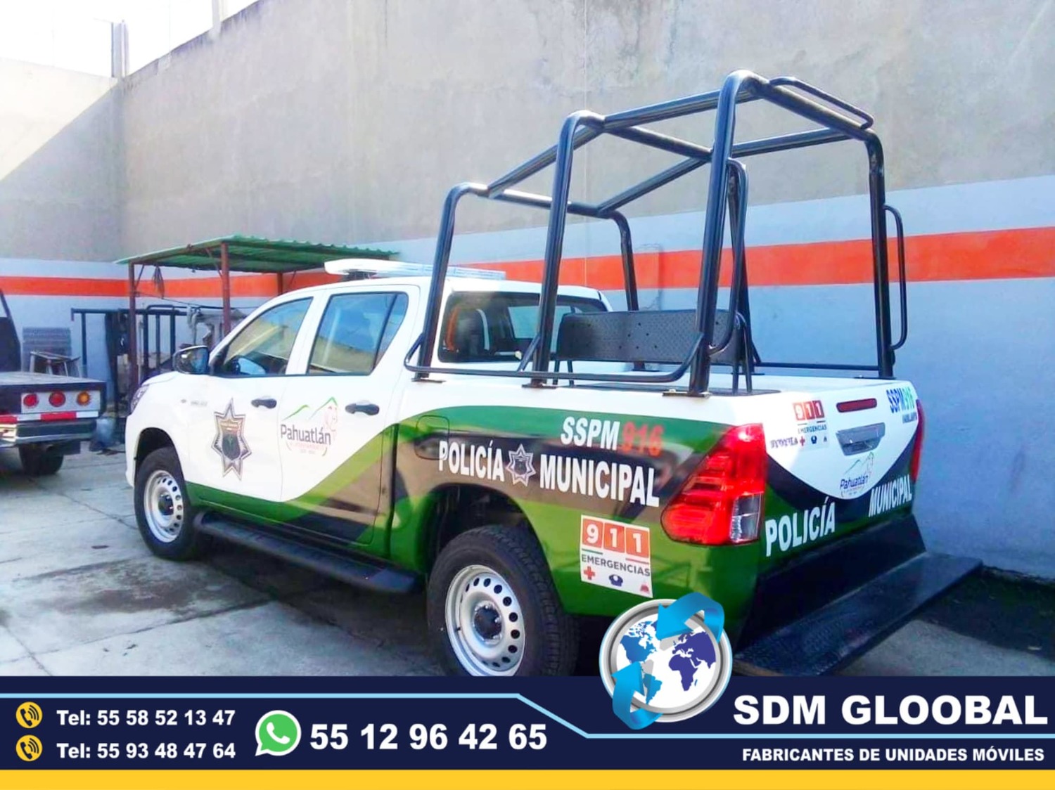 Equipamiento  de Patrullas Nuevas totalmente Equipadas en Mexico