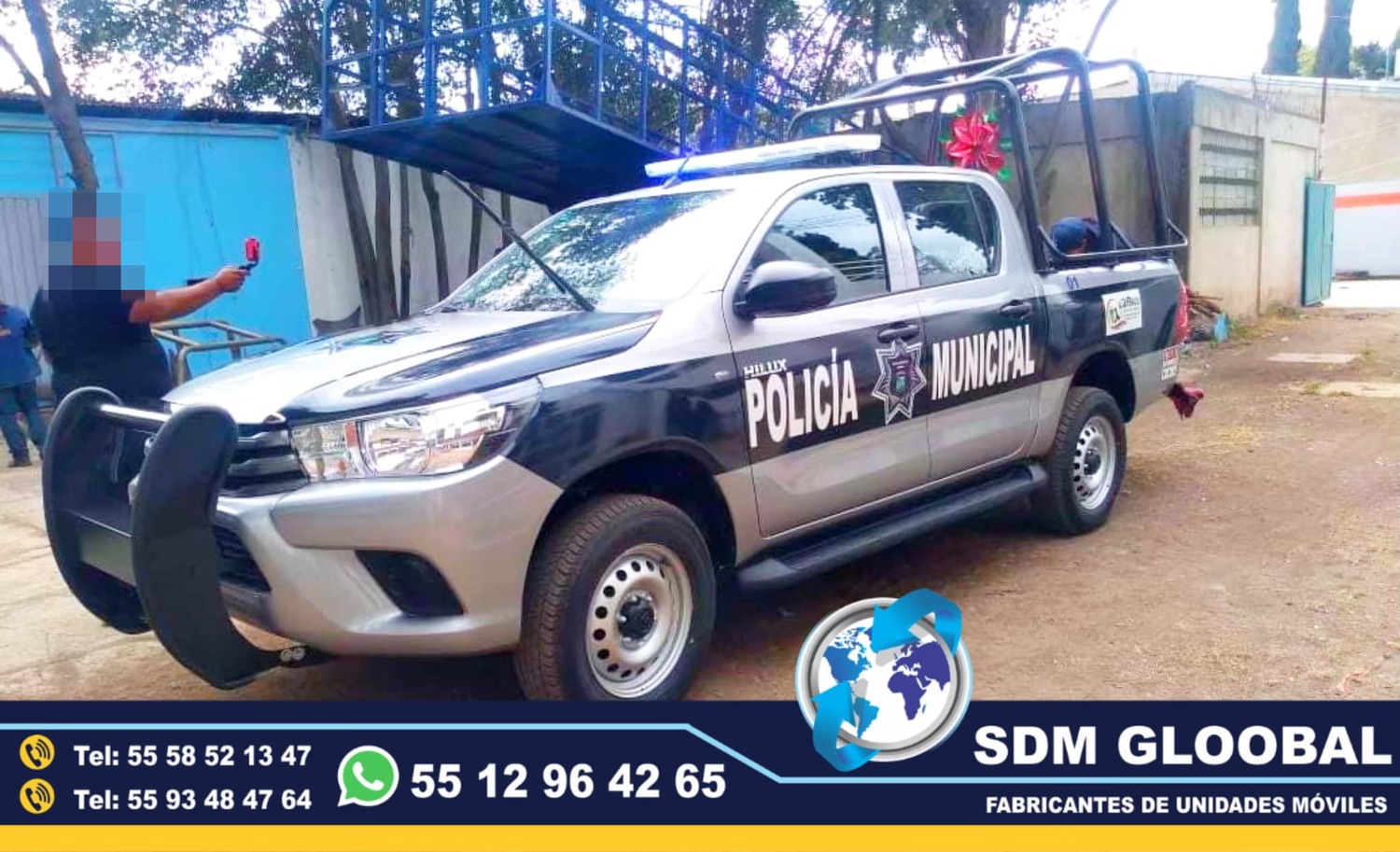 Equipamiento  de Patrullas Nuevas totalmente Equipadas en Mexico