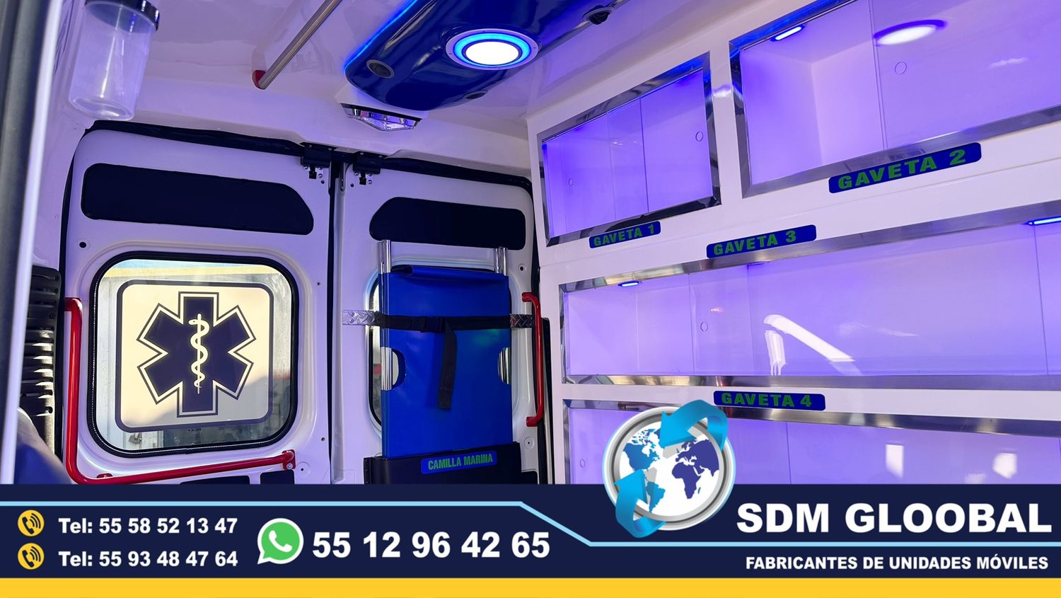 Conversion de Ambulancias de traslado de reos y delincuentes