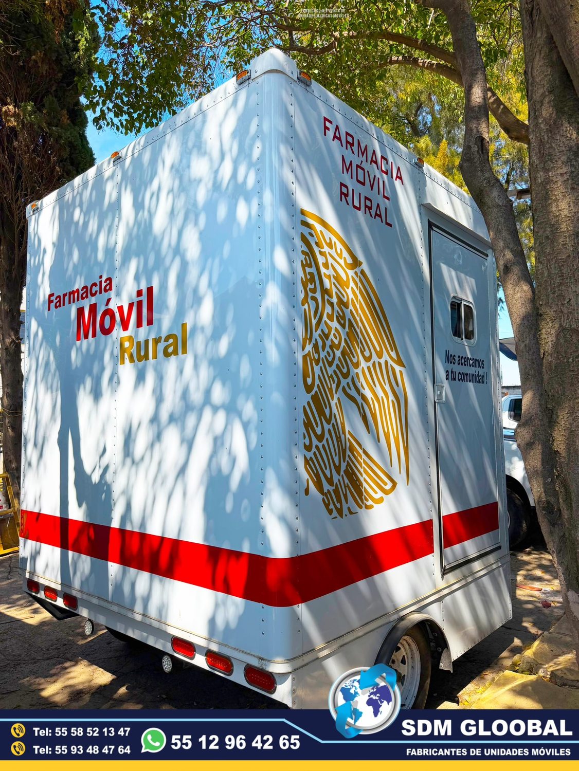 Equipamiento de Unidades Medicas Moviles Especiales en Mexico  