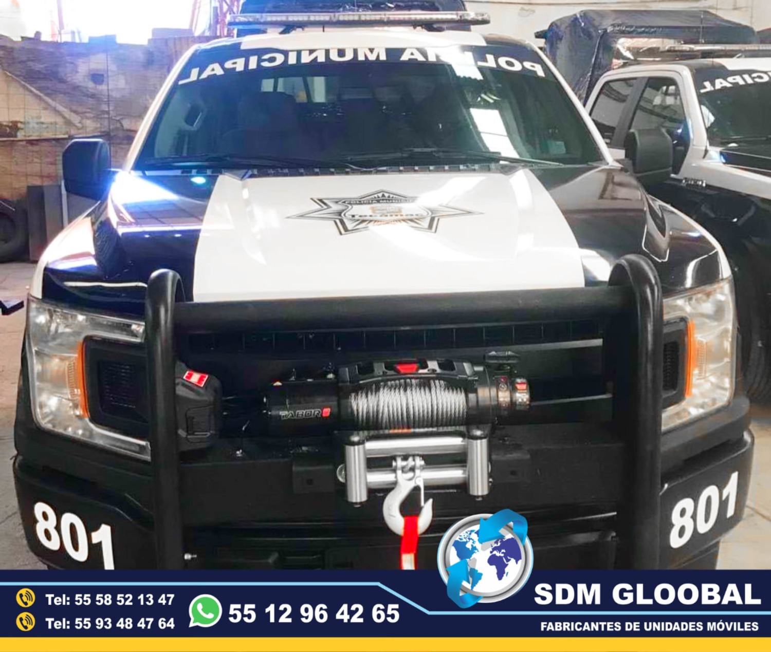 Equipamiento  de Patrullas Nuevas totalmente Equipadas en Mexico