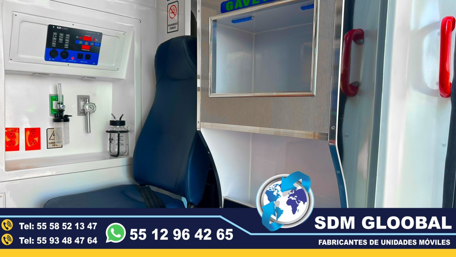 Fabricantes de Ambulancias de Traslado Tipo 1, Tipo 2 en Mexico 