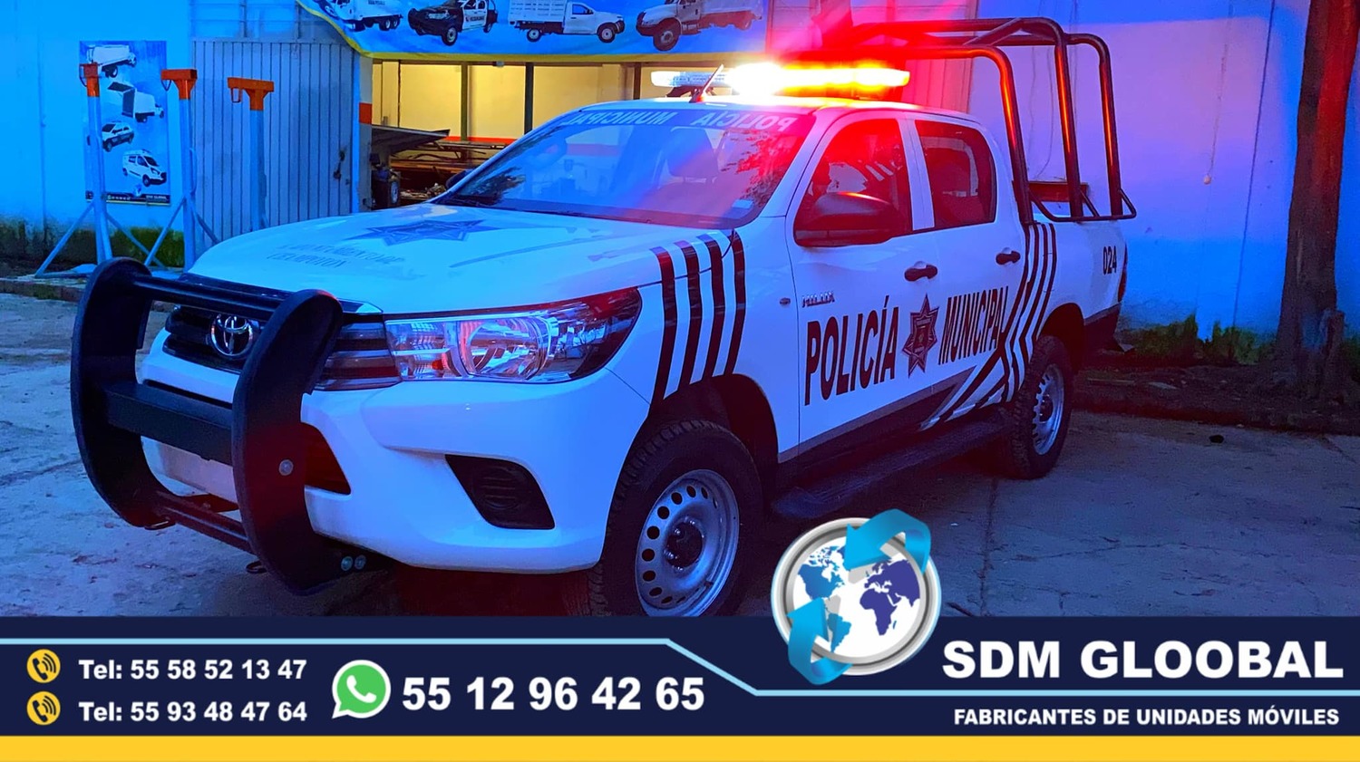Equipamiento de Patrullas Pick Up Fabricantes  Conversion y Venta