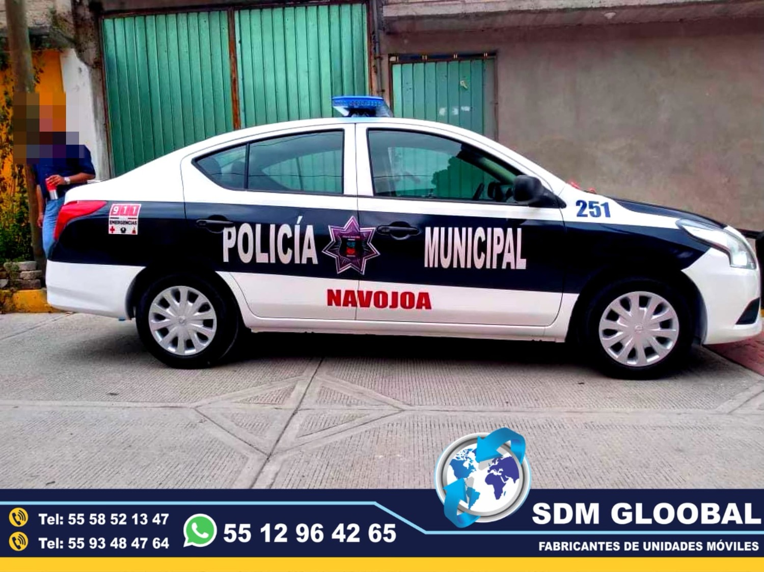 Equipamiento  de Patrullas Nuevas totalmente Equipadas en Mexico