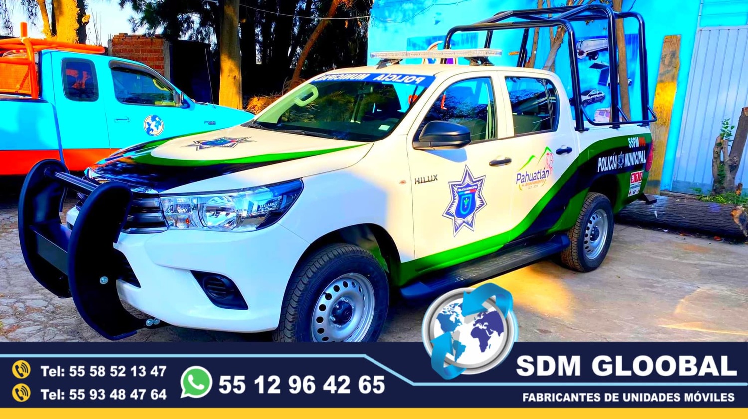 Equipamiento de Patrullas Pick Up Fabricantes  Conversion y Venta