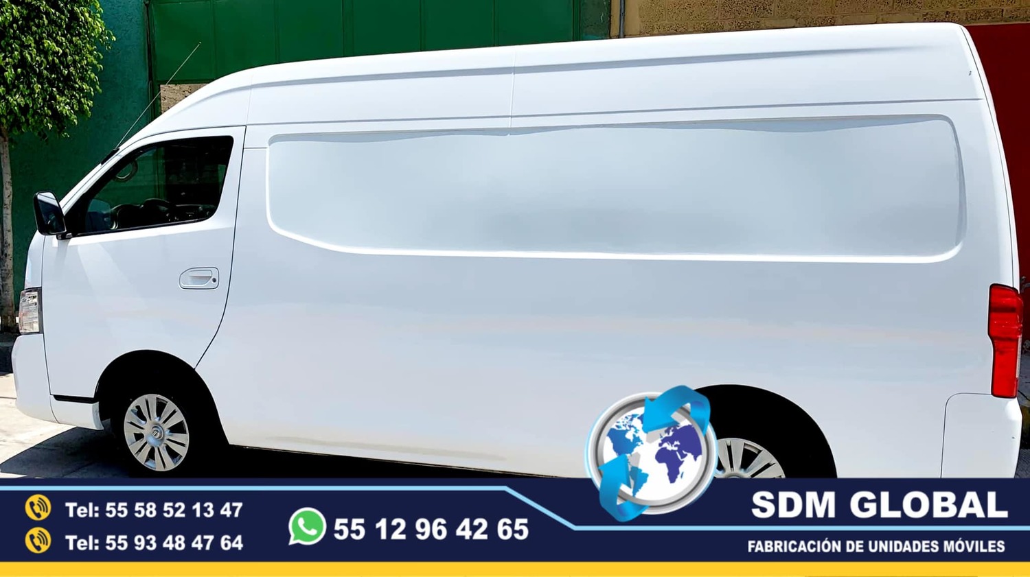 Conversion de Unidad Movil para traslado de mercacias y productos