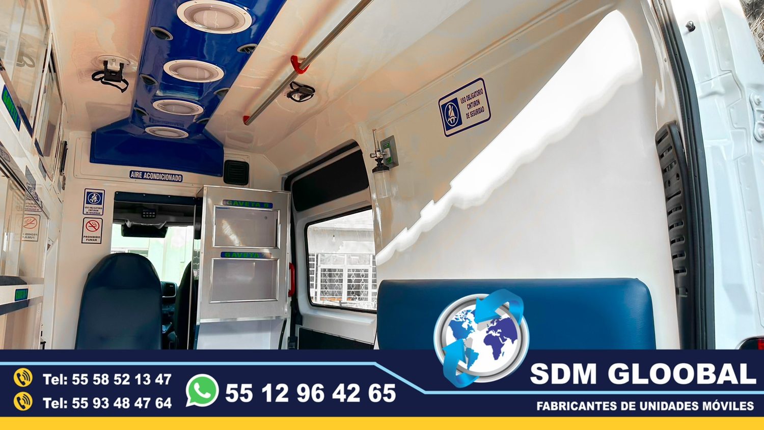 Fabricantes de Ambulancias de Traslado Tipo 1, Tipo 2 en Mexico 