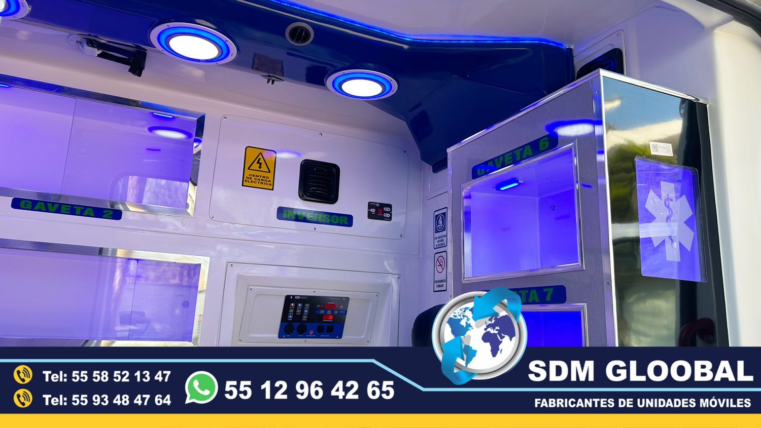 Conversion de Ambulancias de traslado de reos y delincuentes