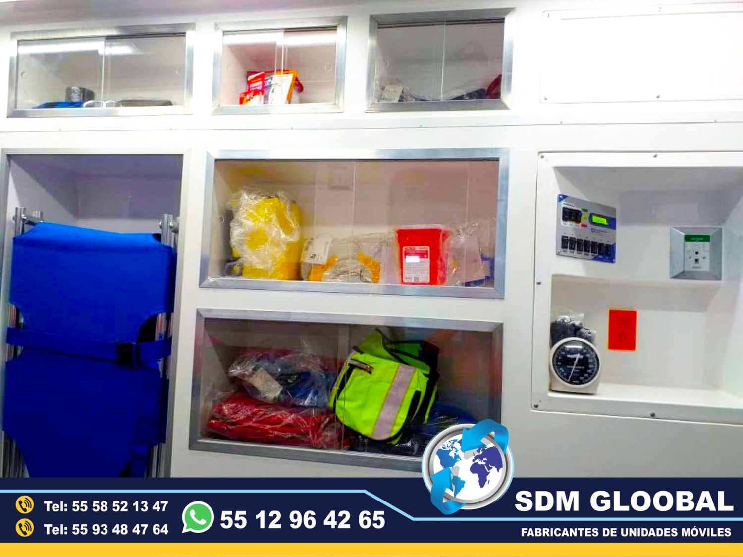 Conversion de Ambulancias de traslado de reos y delincuentes