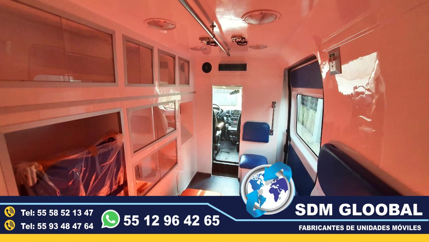 Conversion de Ambulancias de traslado de reos y delincuentes