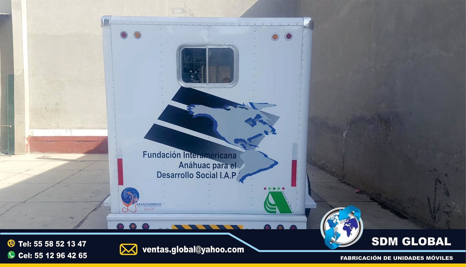 Equipamiento de Unidades Medicas Moviles Especiales en Mexico 